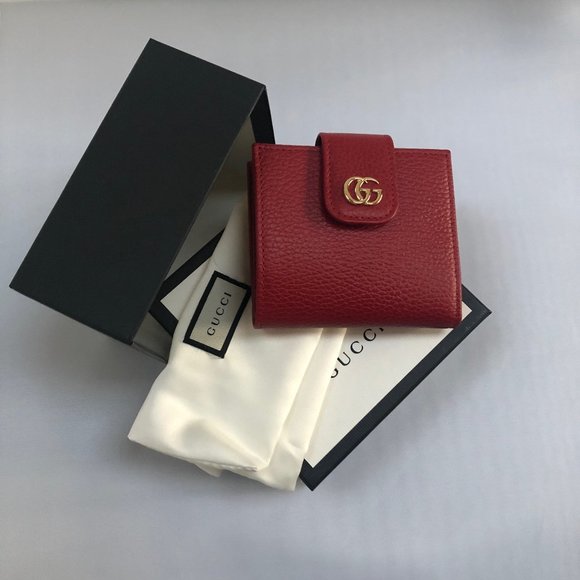 Gucci GG French Wallet in Red NEW IN BOX LAST ONE! - Picture 10 of 11